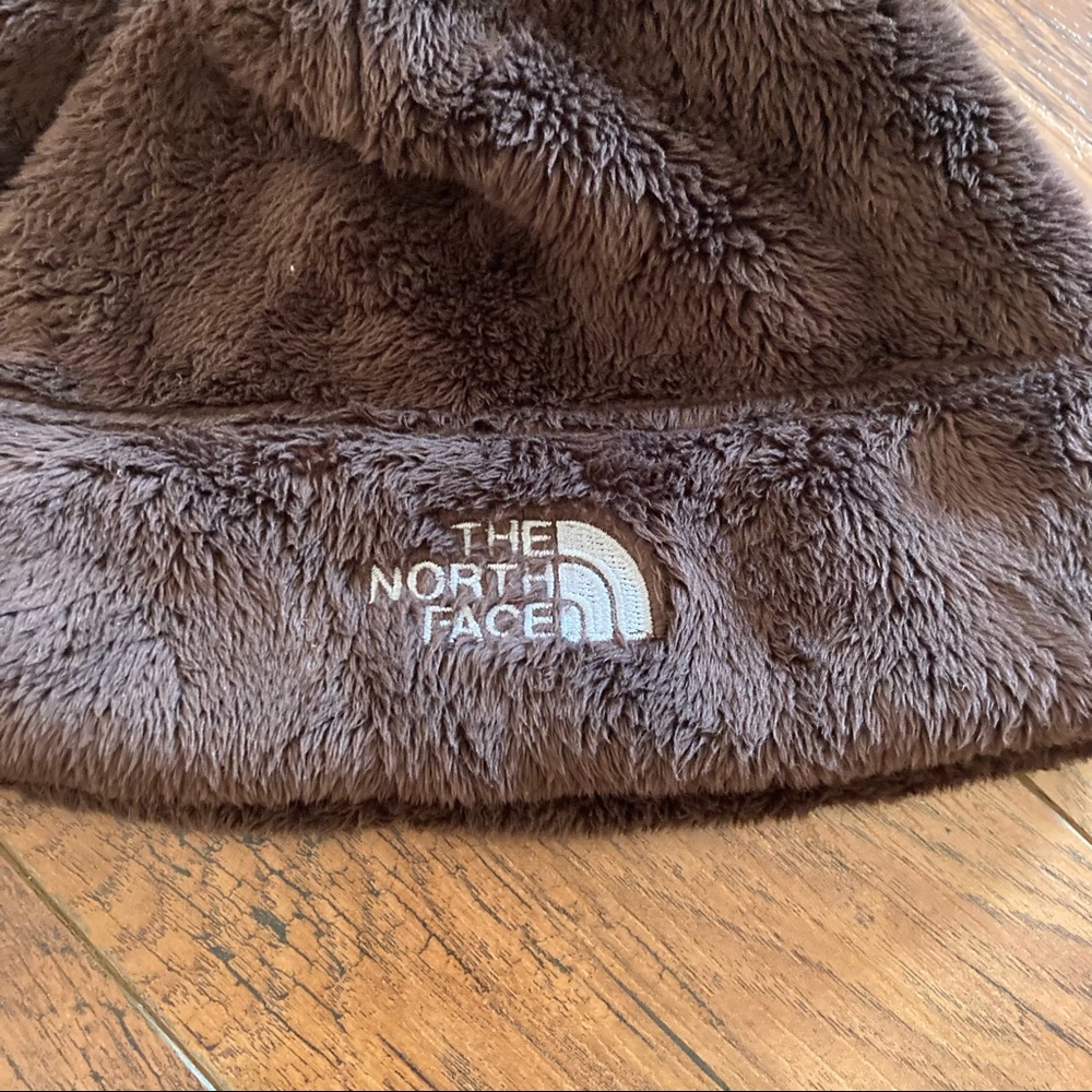 The North Face Brown Beanie Hat Youth One Size - Picture 2 of 4